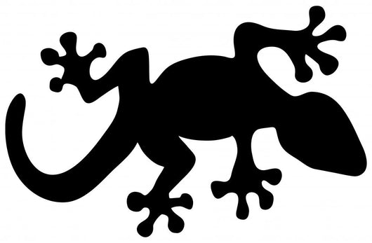 Gecko Silhouette Wall Decal