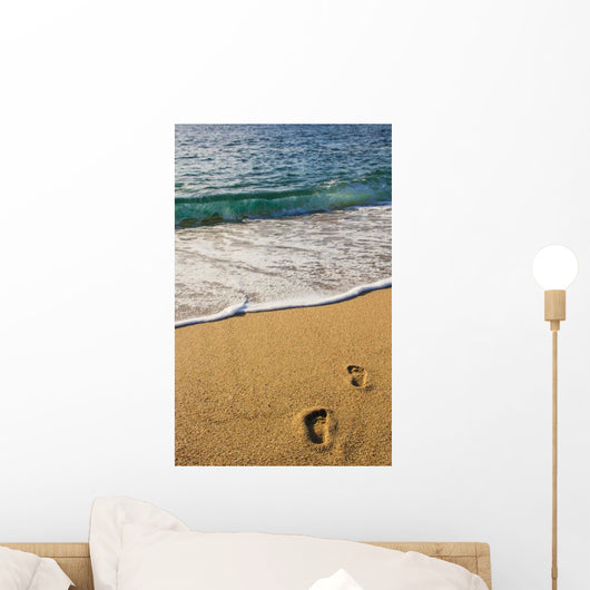 Barefoot Sand Rolls and Wall Mural