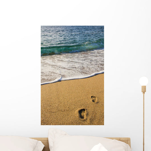 Barefoot Sand Rolls and Wall Mural