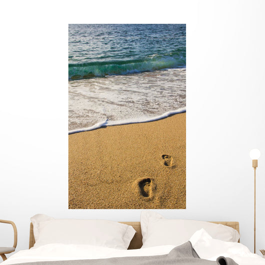 Barefoot Sand Rolls and Wall Mural