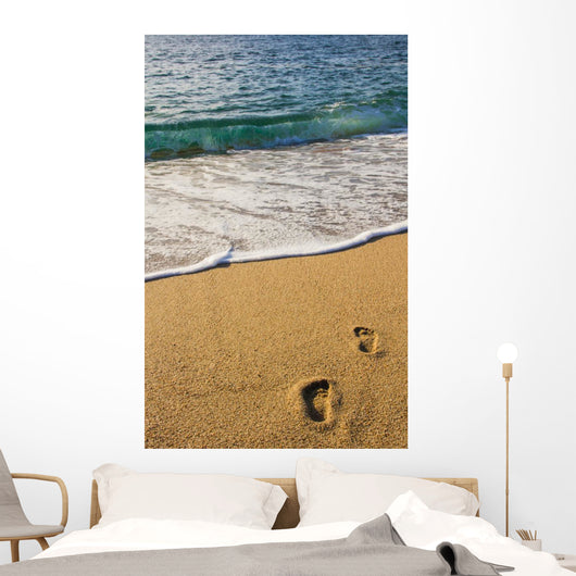 Barefoot Sand Rolls and Wall Mural