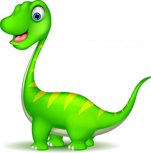 cute Cartoon dinosaur vector Wall Decal
