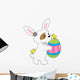 Cute Puppy Bunny Suit Wall Decal