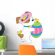 Cute Puppy Easter Egg Wall Decal