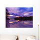 purple dusk Wall Mural