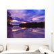 purple dusk Wall Mural