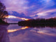 purple dusk Wall Mural