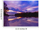 purple dusk Wall Mural