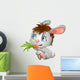 rabbit and carrot Wall Decal