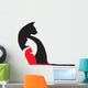 Three Cats Wall Decal