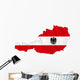 austria map Wall Decal