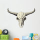 Buffalo Skull Wall Decal