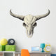 Buffalo Skull Wall Decal