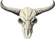 Buffalo Skull Wall Decal