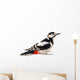 Great Spotted Woodpecker Wall Decal