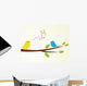 singing bird Wall Mural