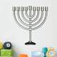 Menorah Wall Decal