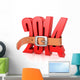 2014 year of recession Wall Decal