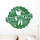 Gone Golfing Stamp