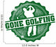 Gone Golfing Stamp
