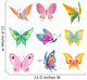 Beautiful Pastel Butterflies Wall Decal