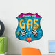 Vintage Gas Station Signvector