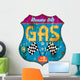 Vintage Gas Station Signvector