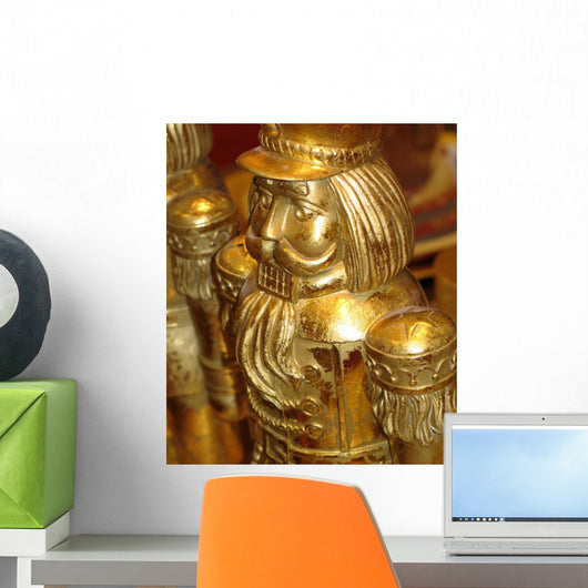 Golden Toy Soldier Wall Mural