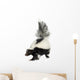 Striped Skunk - Mephitis mephitis Wall Decal