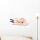 Sleeping Labrador Puppy with Wall Decal