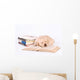 Sleeping Labrador Puppy with Wall Decal