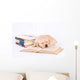 Sleeping Labrador Puppy with Wall Decal