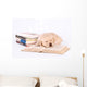 Sleeping Labrador Puppy with Wall Decal
