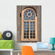 Arched Window Wooden Wall