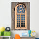 Arched Window Wooden Wall