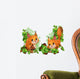 Squirrel and Nutlets Wall Decal