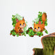 squirrel and nutlets Wall Decal