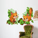 squirrel and nutlets Wall Decal