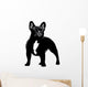 French Bulldog Alert Wall Decal