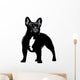 French Bulldog alert Wall Decal
