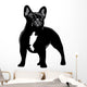 French Bulldog alert Wall Decal