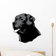 Labrador Head Wall Decal