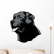 Labrador Head Wall Decal