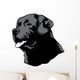 Labrador Head Wall Decal