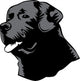 Labrador Head Wall Decal