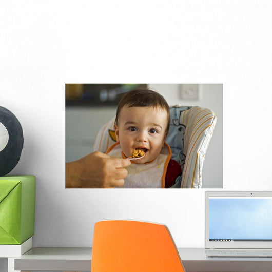 Baby Feeding Wall Mural