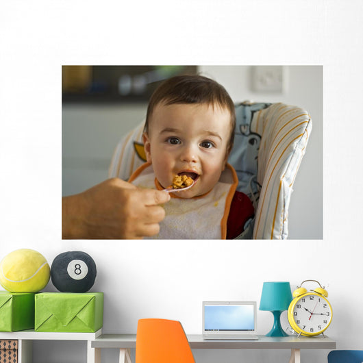 Baby Feeding Wall Mural