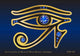 Sapphire Eye of Ra Wall Mural