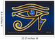 Sapphire Eye of Ra Wall Mural