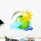 Weather icon Wall Decal